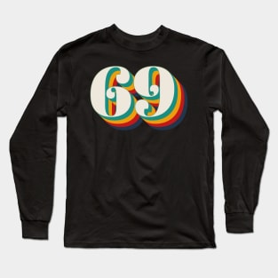 Number 69 Long Sleeve T-Shirt